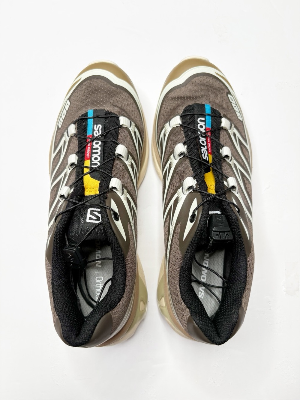 Salomon XT-6 Recut Wren Kangaroo Vanilla Ice Size 6 - Picture 3 of 11